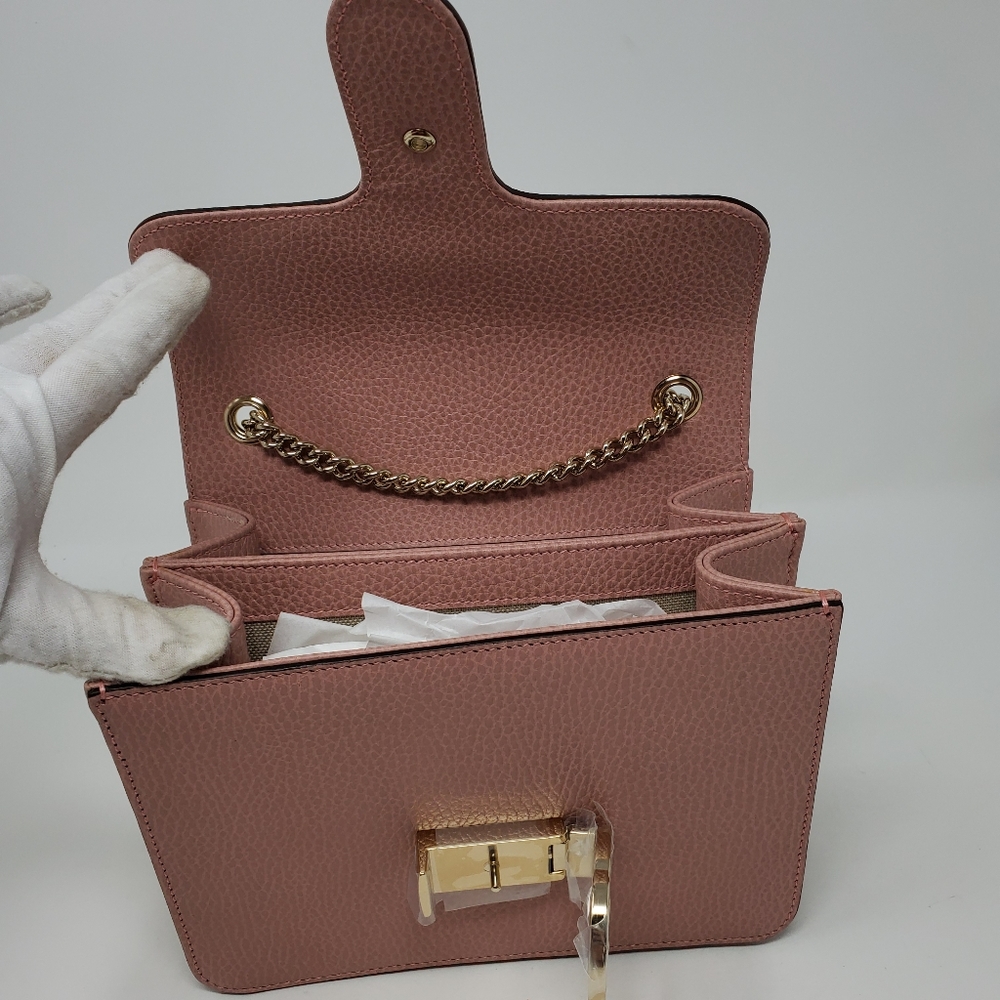 Gucci GG Interlocking Pink Crossbody Bag Brand New - Picture 8 of 13
